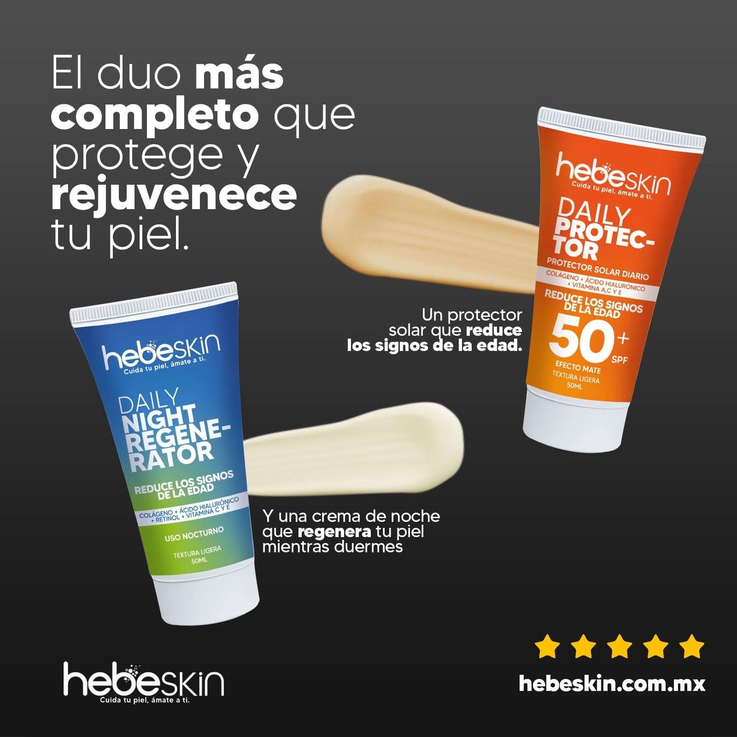 Duo protector antiedad - Hebeskin